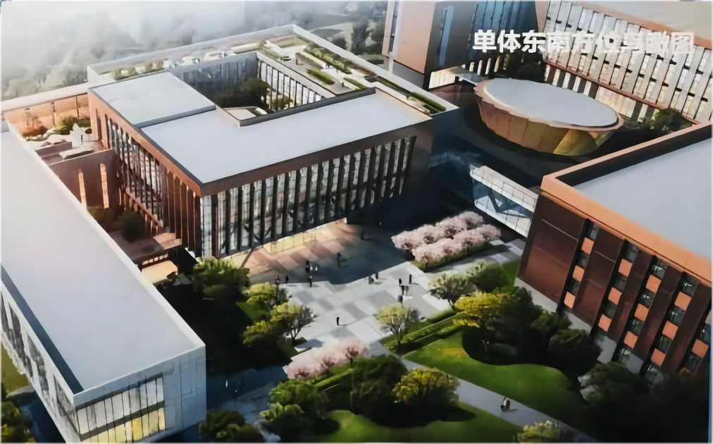 北京钢研院新质料数字化立异研发中心（钛锌蜂窝板）